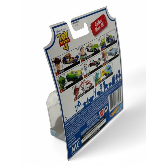 Disney Pixar Toy Story 4 Hot Wheels Character Cars Ducky & Bunny And Duke Caboom - Picture 14 of 16